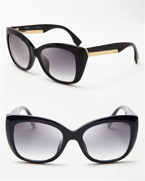 fendi oversized cat eye sunglasses|fendi sunglasses women cat eye.